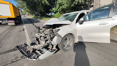 В Новосибирске пассажирка Haval погибла в жестком столкновении с автобусом