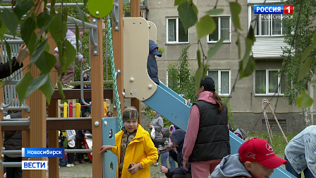 В Новосибирске игровых площадок проекта «Территория детства» стало больше